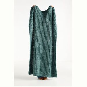 NEW Anthropologie woven throw